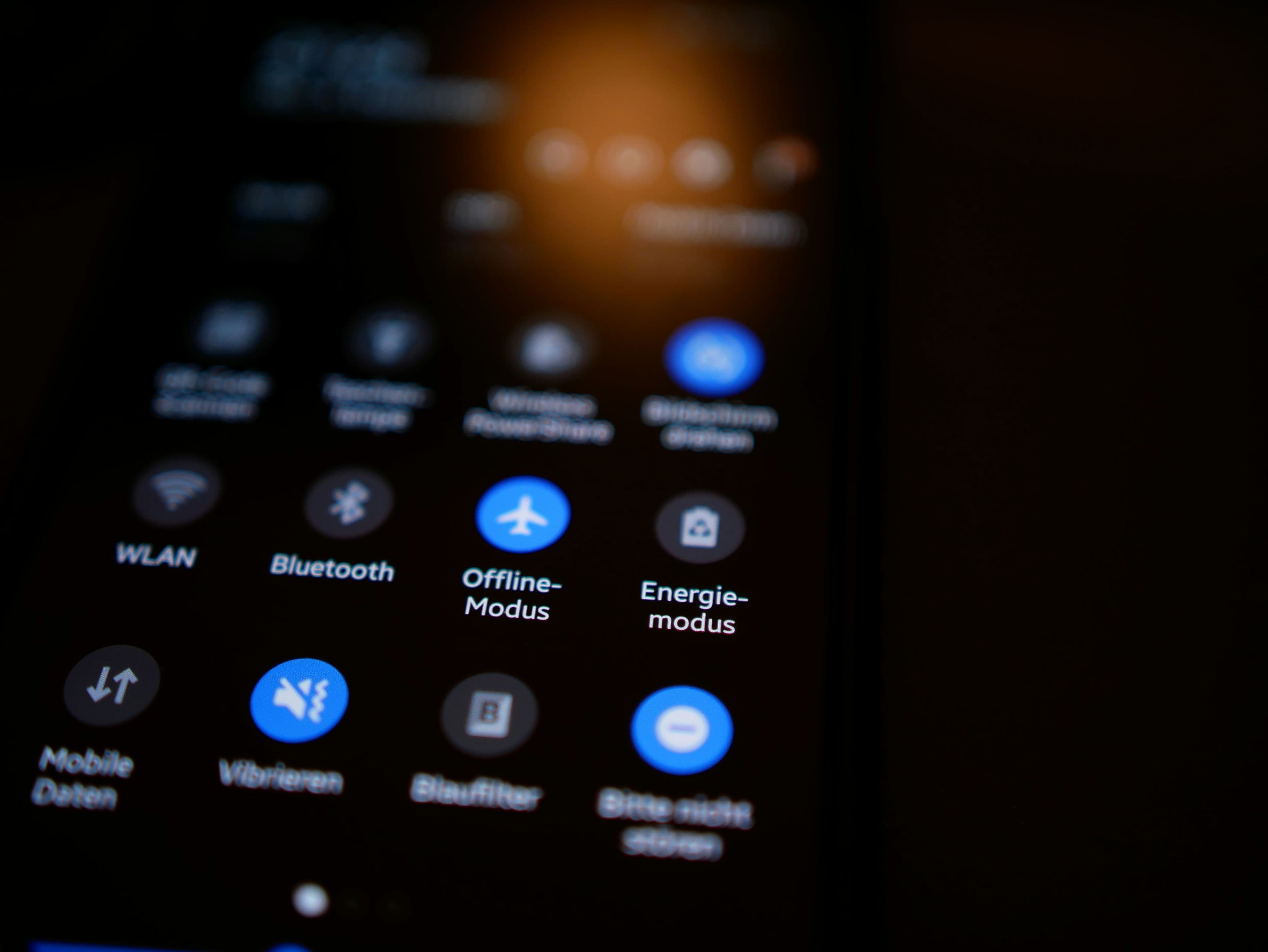 A close-up of a smartphone settings screen showing data usage